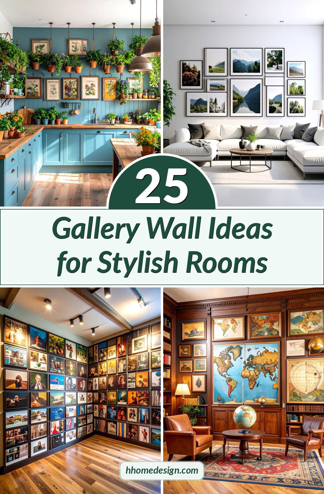 25 Gallery Wall Ideas for Stylish Rooms