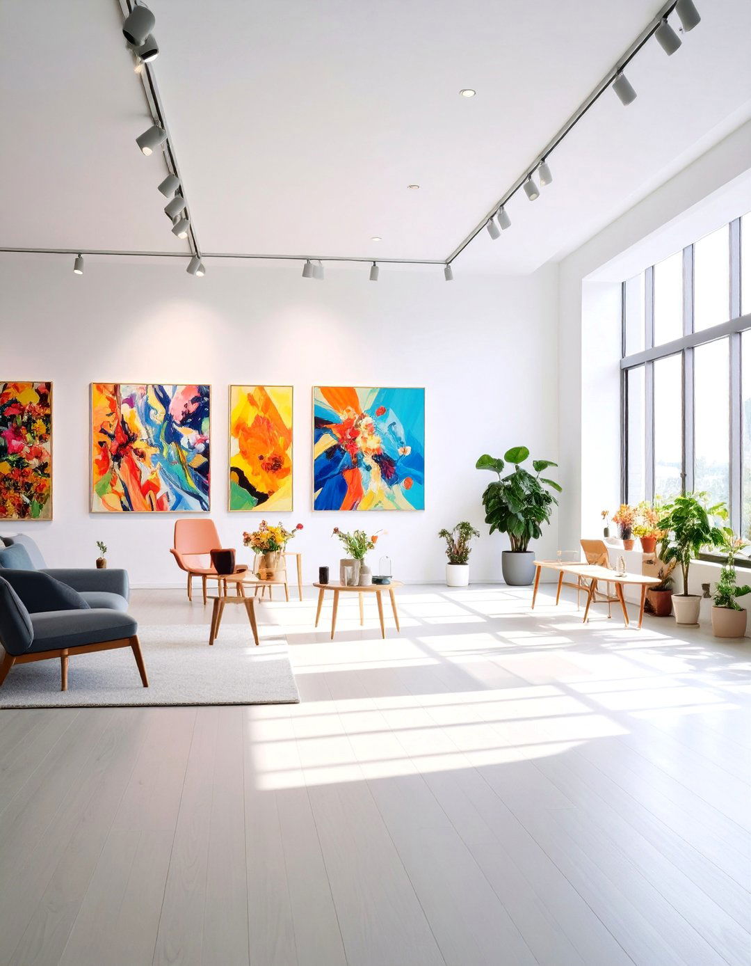 Gallery Wall Modern Studio - 25 Small Apartment Ideas for Guys