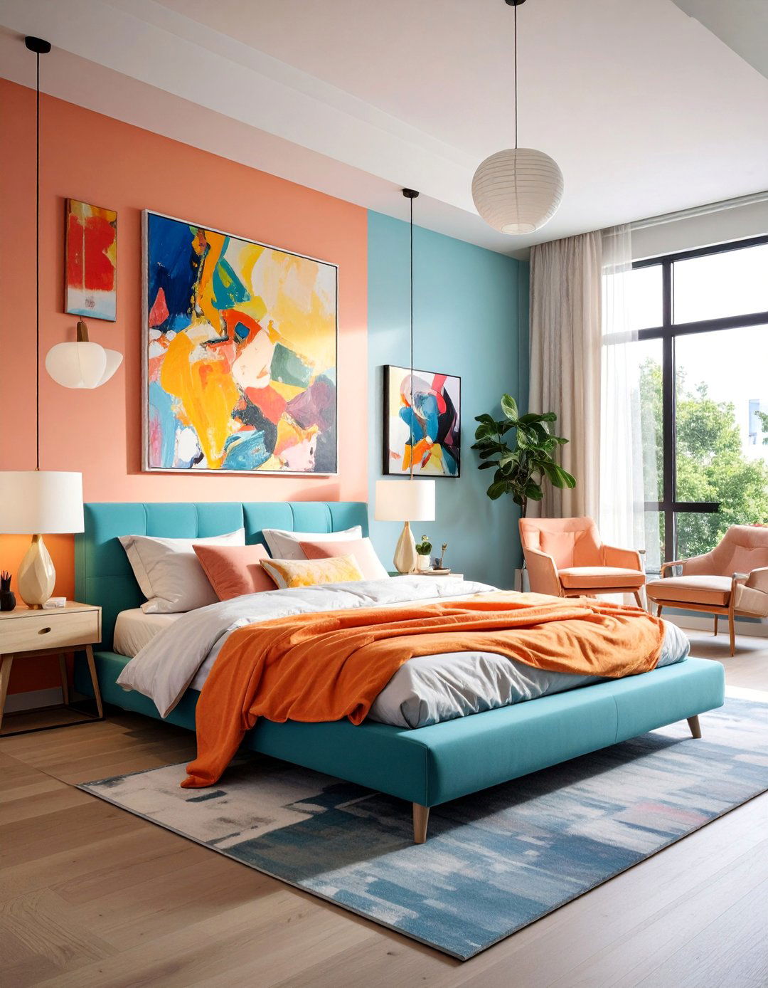 Gallery Wall Studio with Art Focused Design - 25 Studio Apartment Ideas