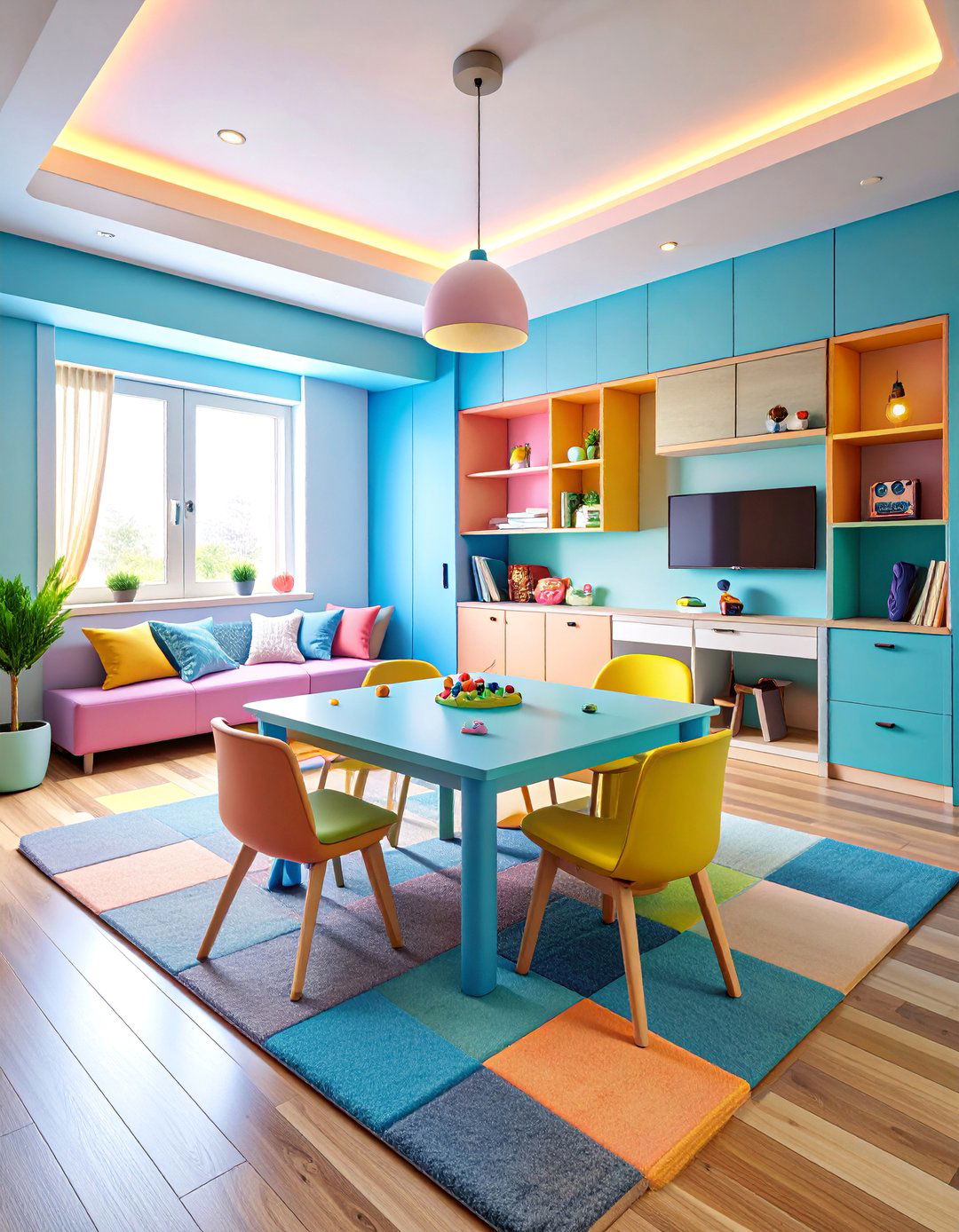 Game Room Snug Room with Built In Storage and Flexible Seating - 25 Snug Room Ideas