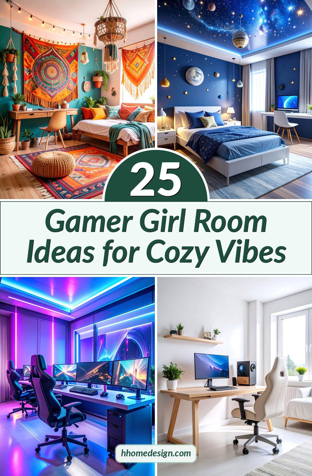 25 Gamer Girl Room Ideas for Cozy Vibes