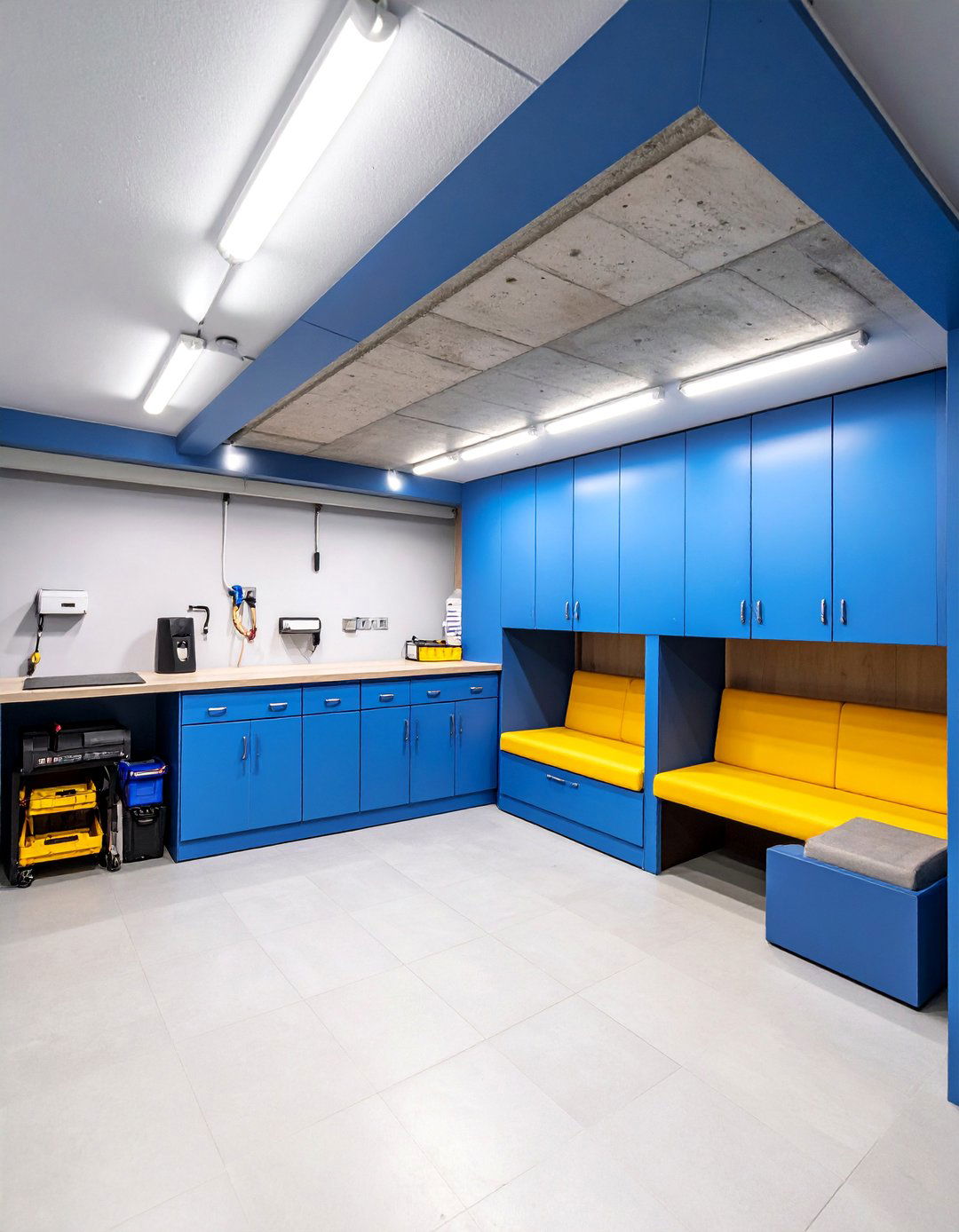Garage Corner Storm Shelter - 25 Safe Room Ideas
