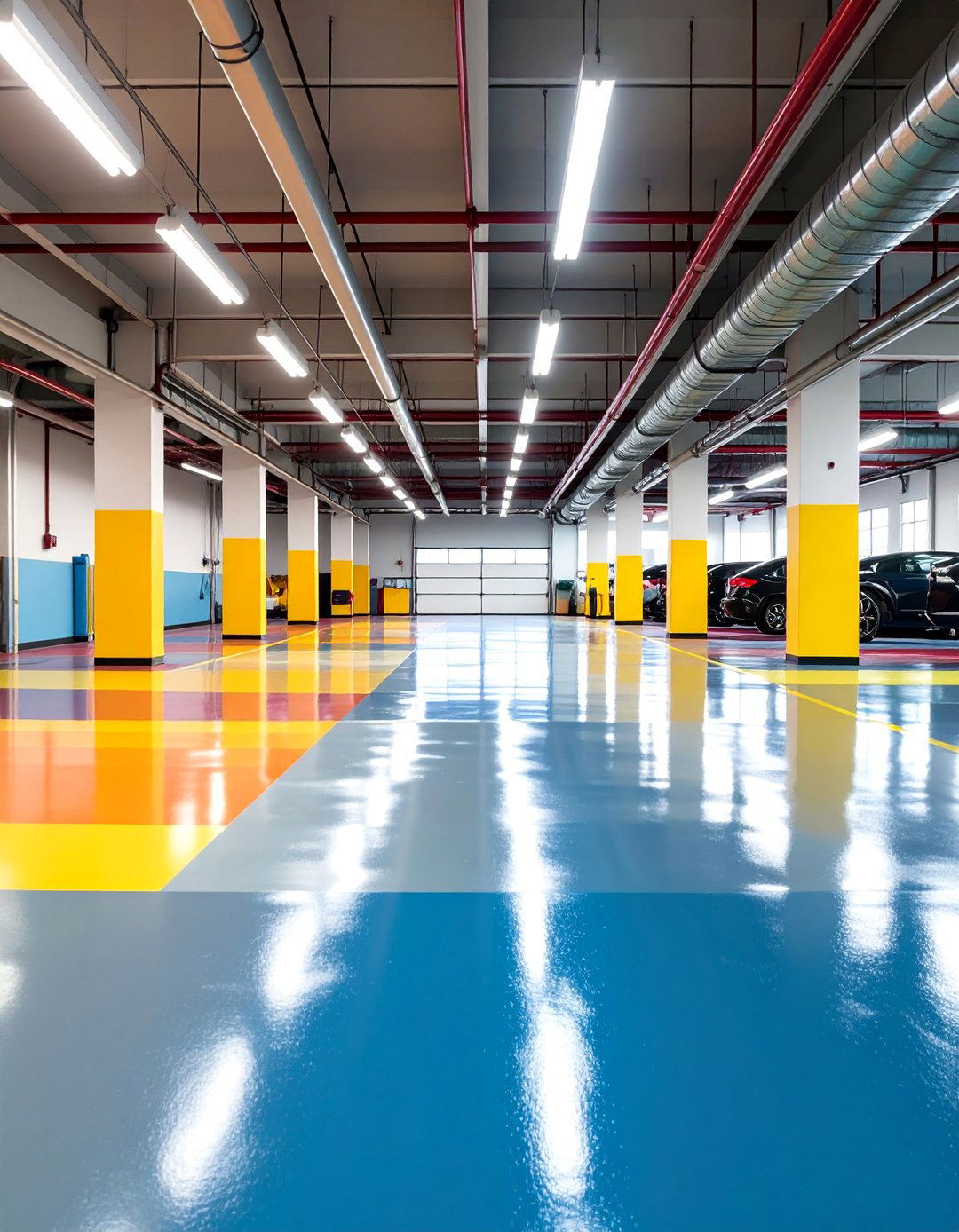 Garage Floor Paint with Anti Skid Additive - 25 Garage Flooring Ideas