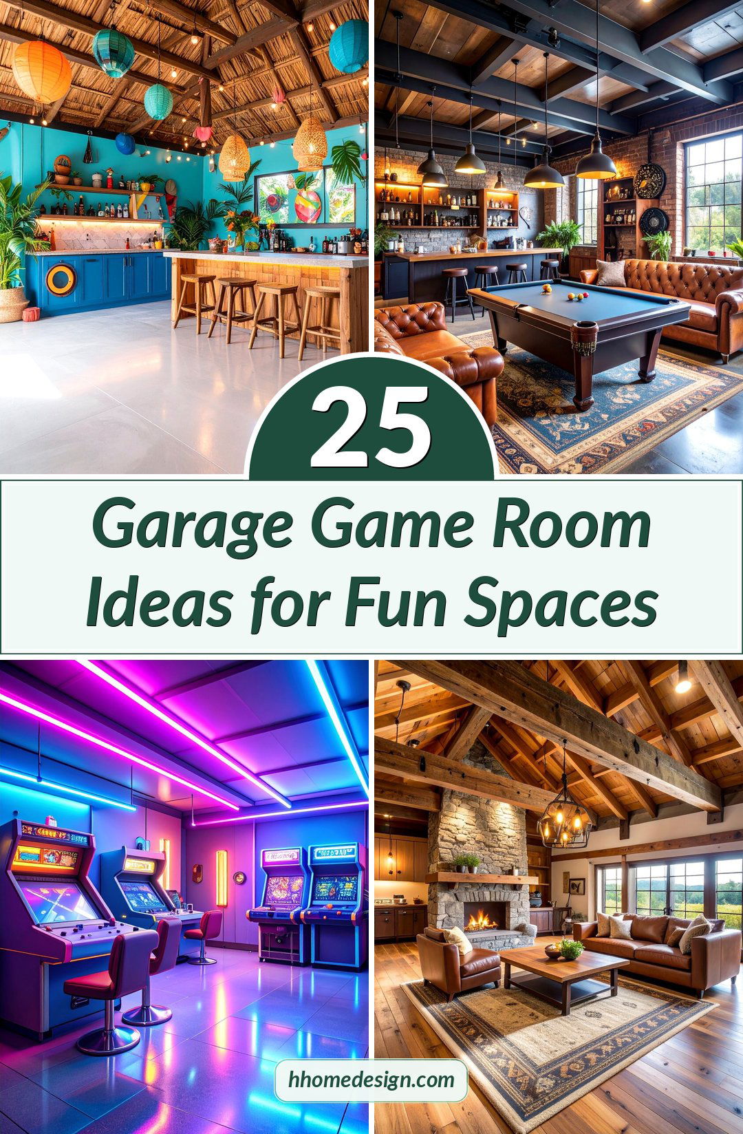 25 Garage Game Room Ideas for Fun Spaces