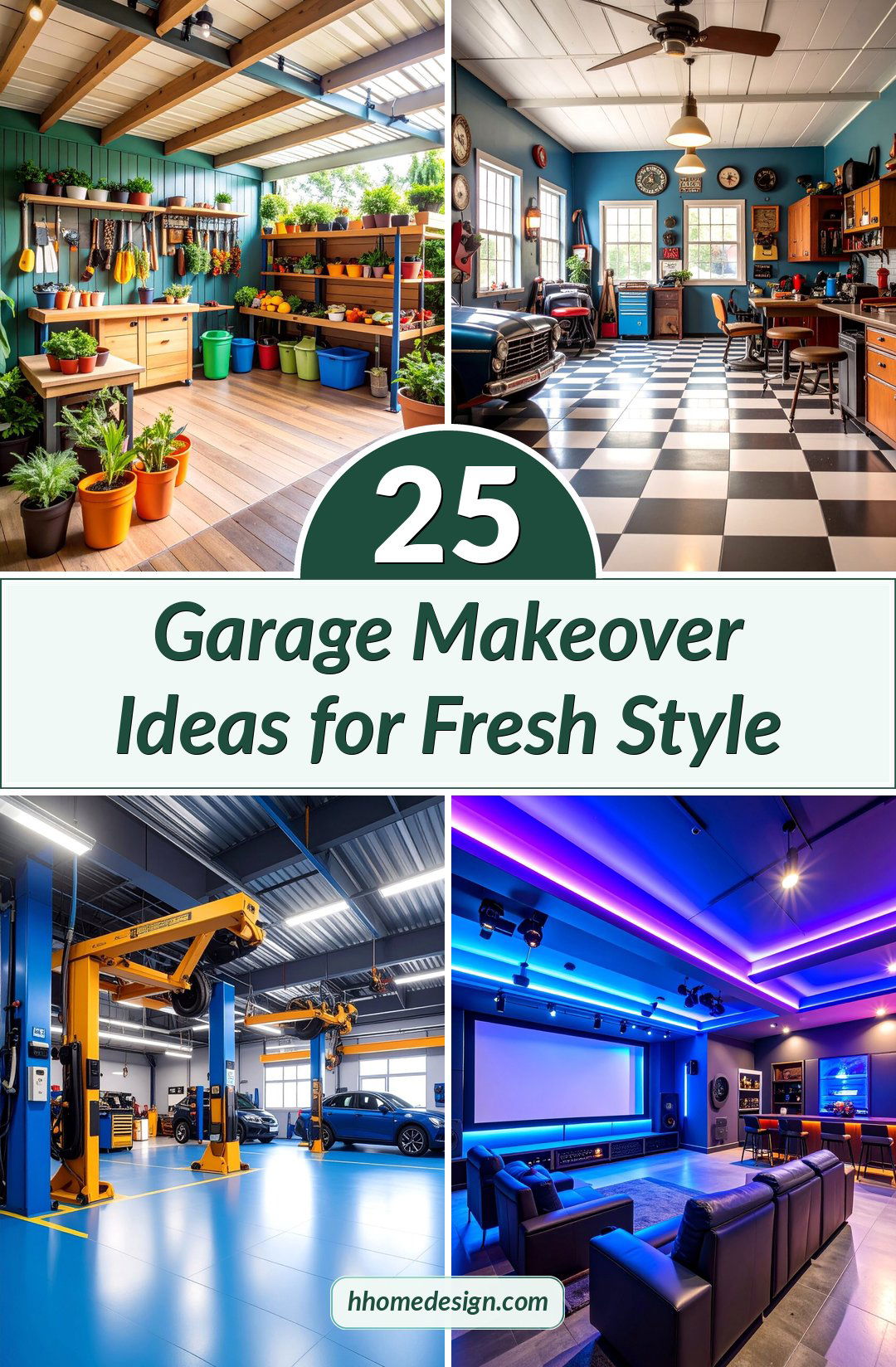 25 Garage Makeover Ideas for Fresh Style
