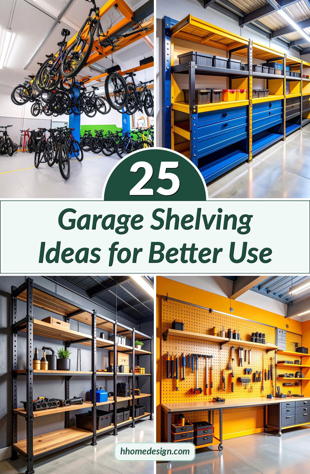 25 Garage Shelving Ideas for Better Use