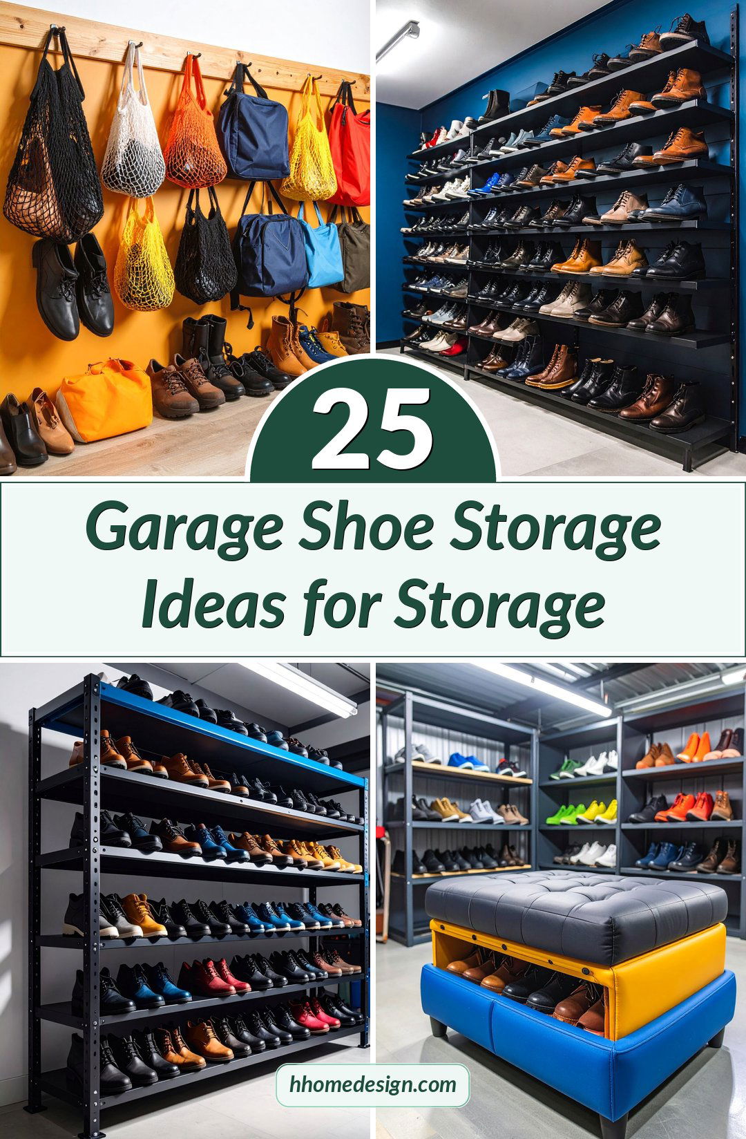 25 Garage Shoe Storage Ideas for Storage