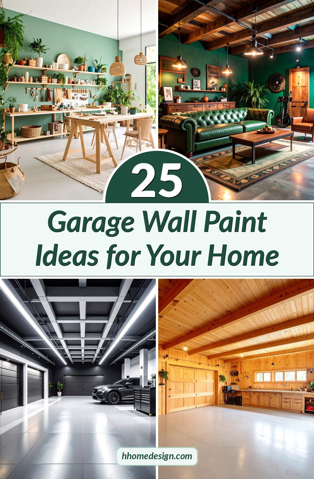 25 Garage Wall Paint Ideas for Your Home