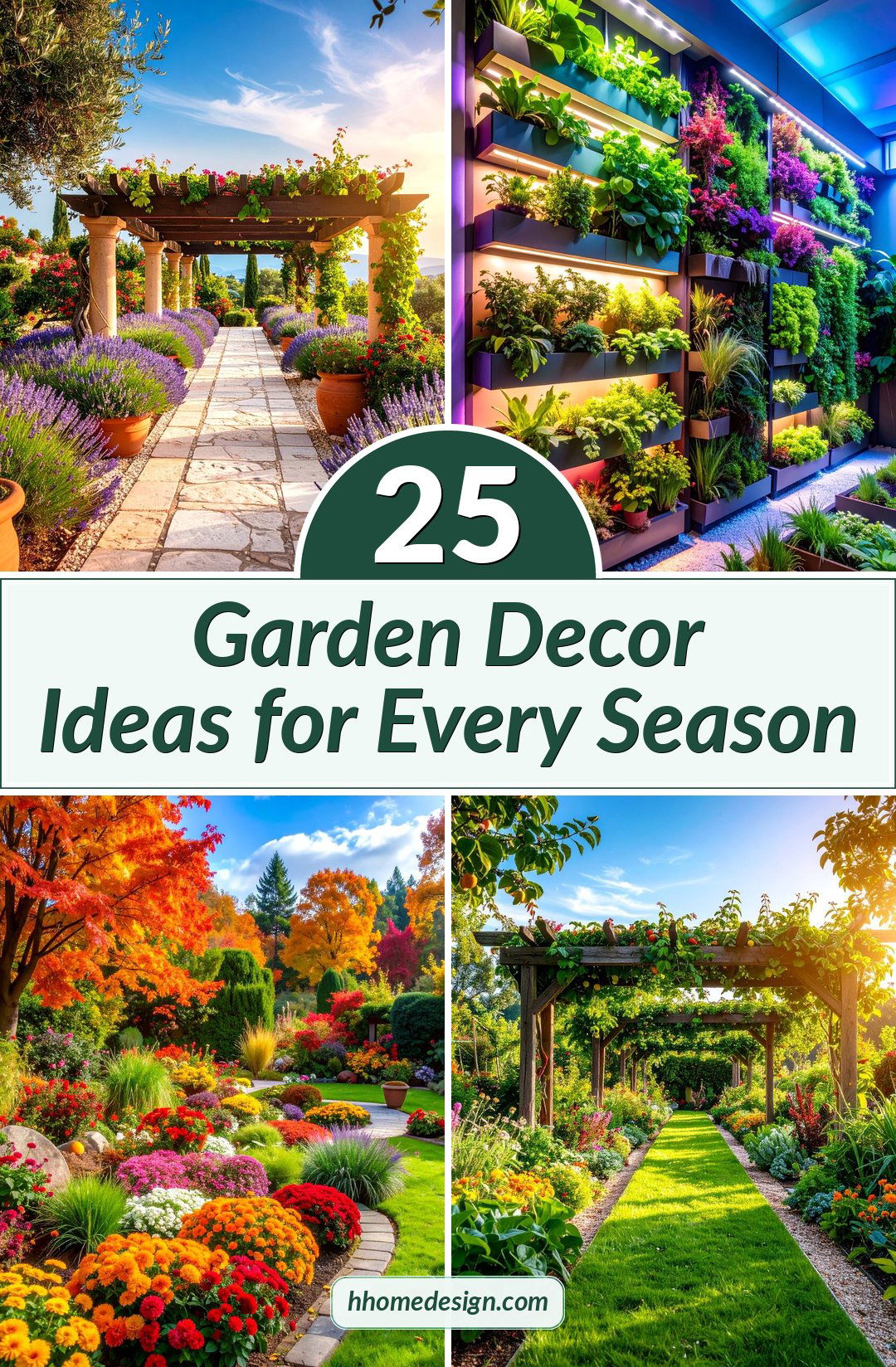25 Garden Decor Ideas for Every Season