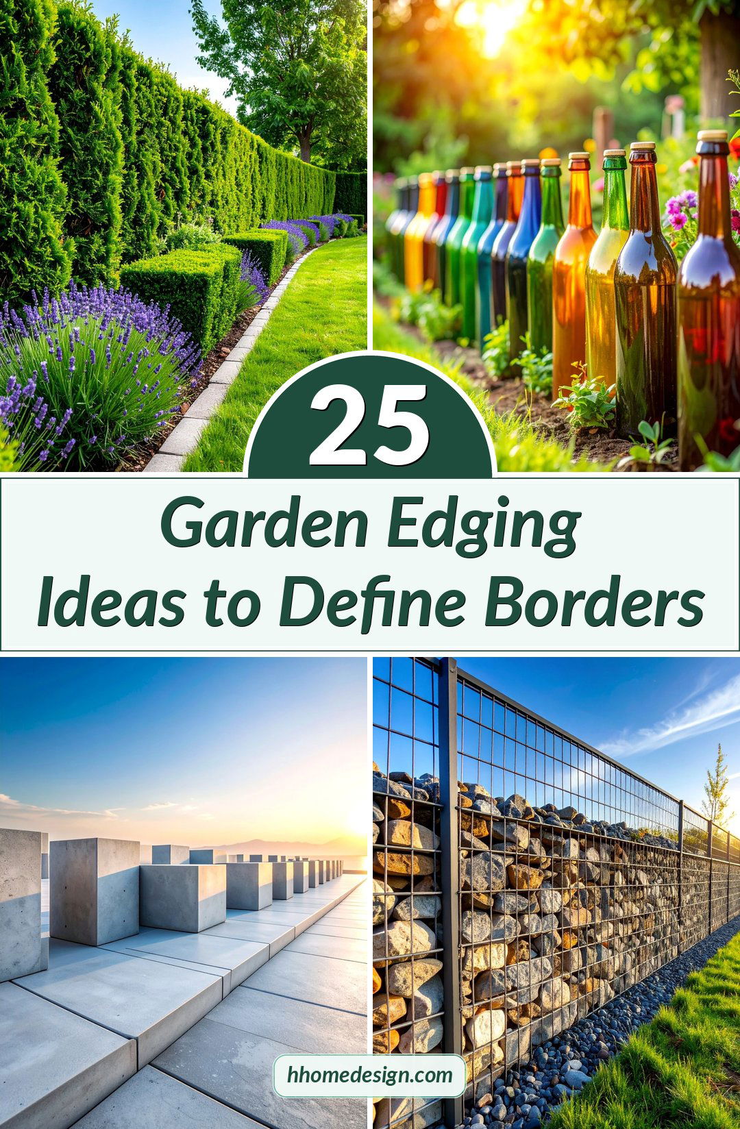 25 Garden Edging Ideas to Define Borders