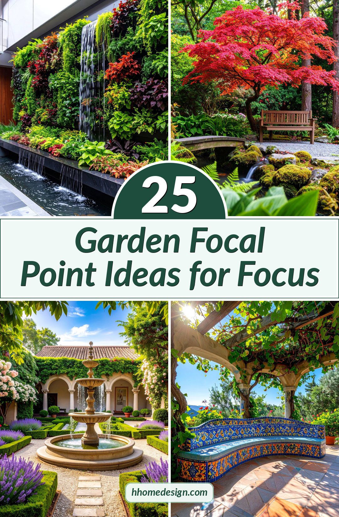 25 Garden Focal Point Ideas for Focus