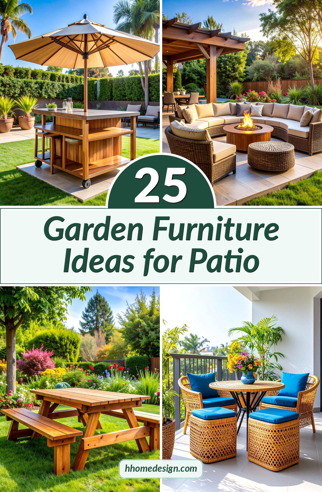 25 Garden Furniture Ideas for Patio