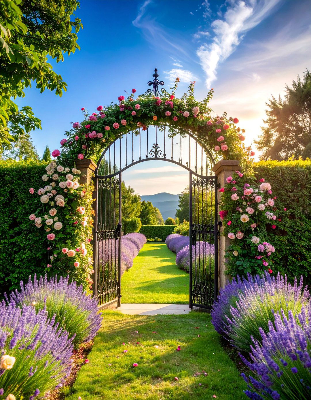 Garden Gate Wedding Entrance - 25 Wedding Entrance Ideas