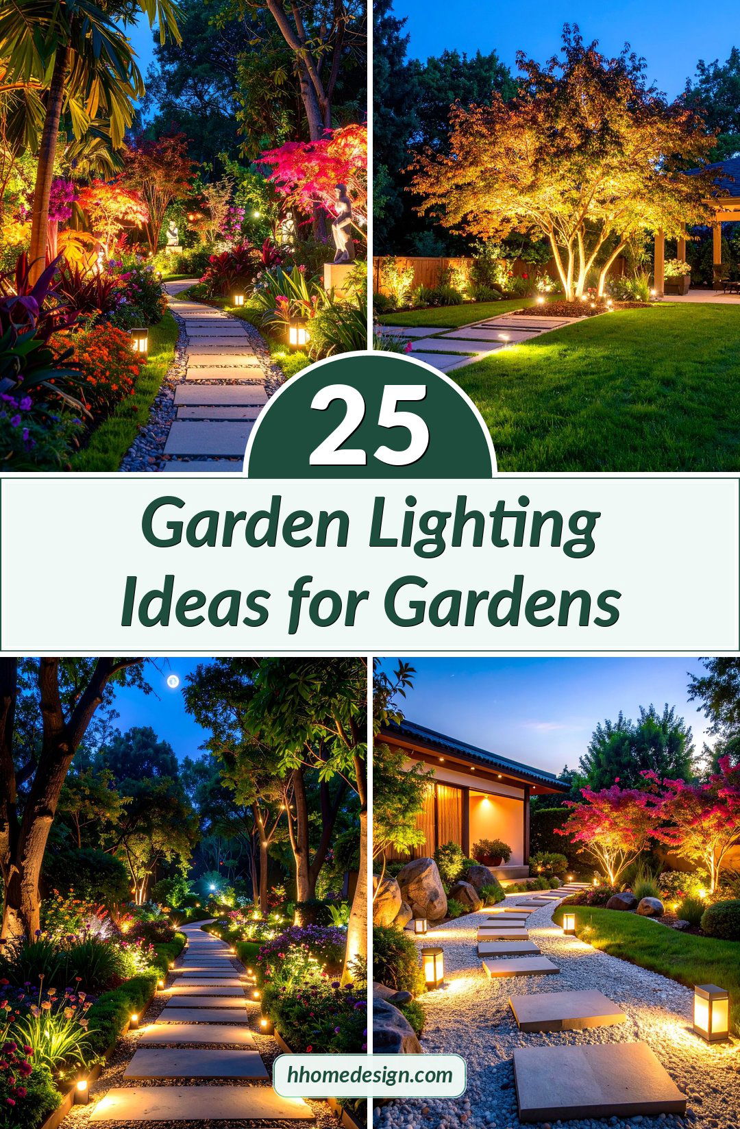 25 Garden Lighting Ideas for Gardens