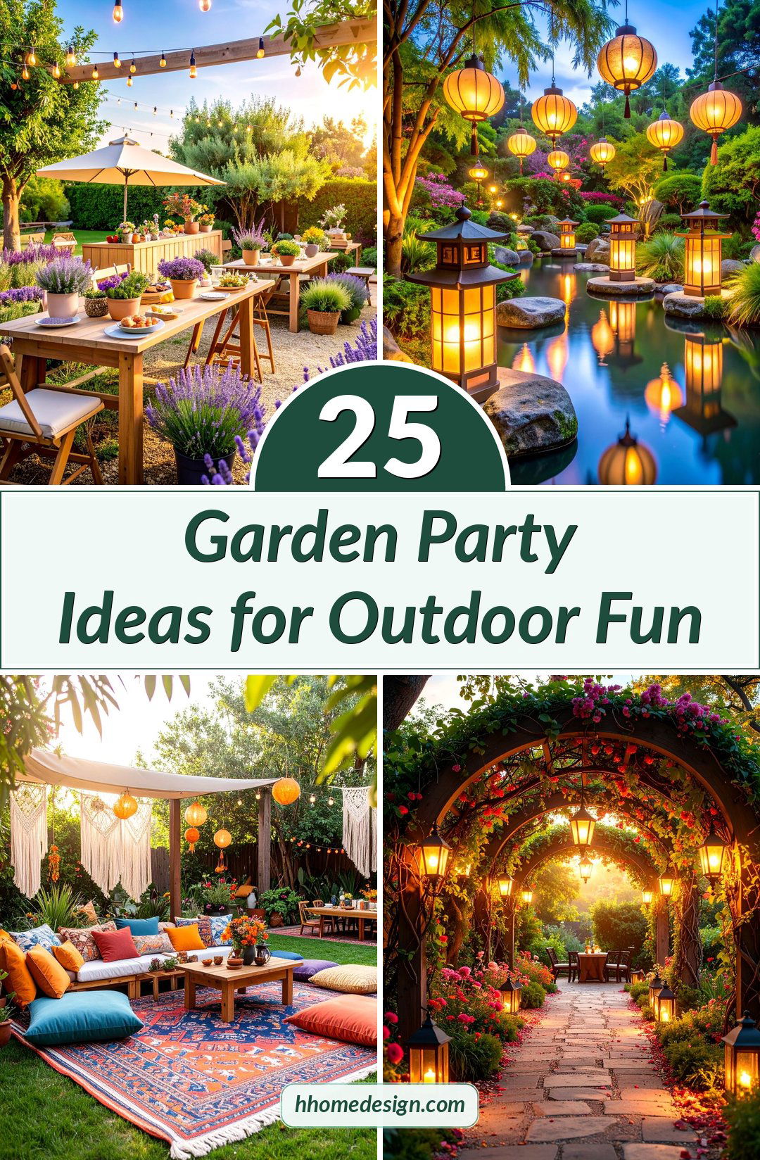 25 Garden Party Ideas for Outdoor Fun