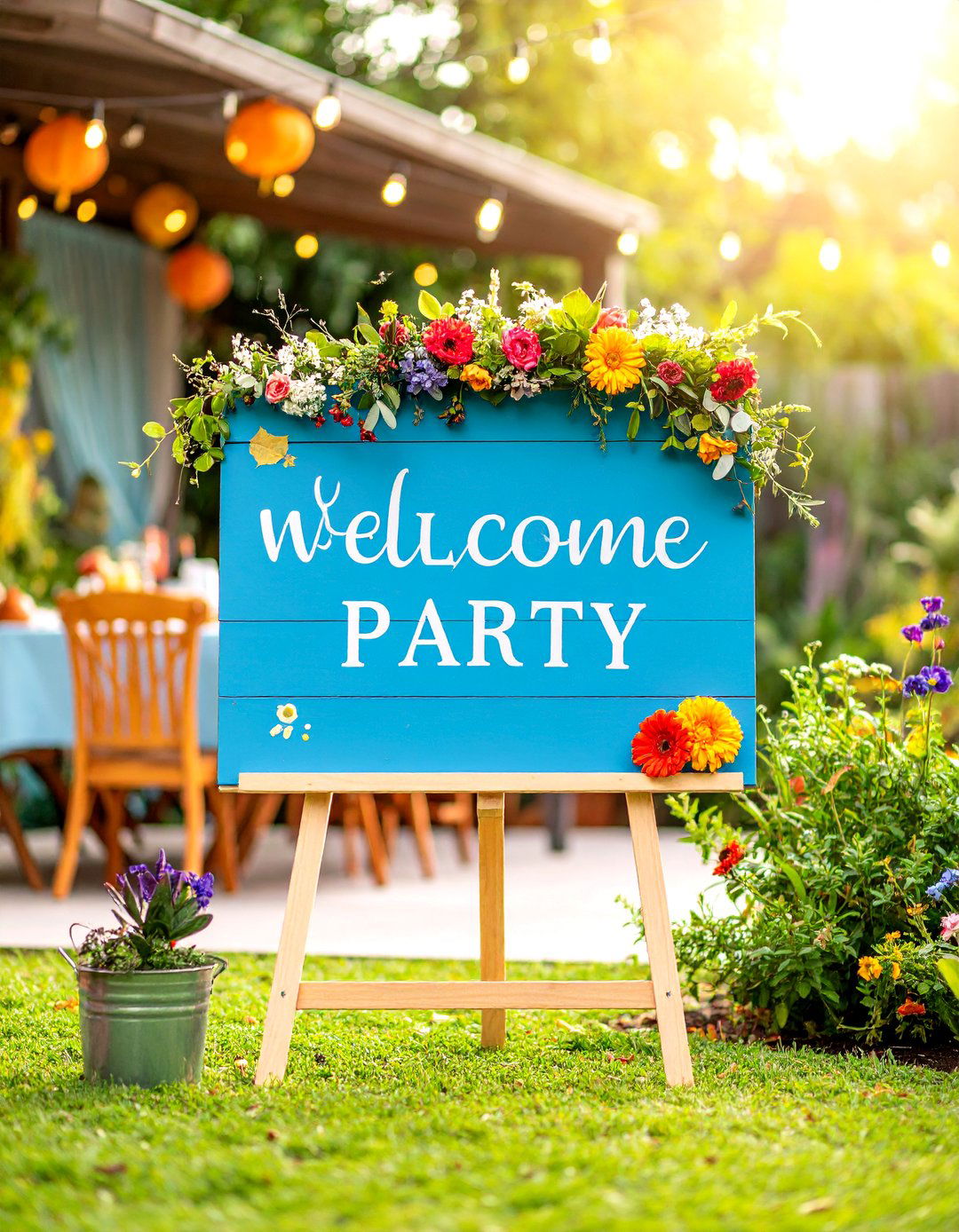 Garden Party Welcome Signs for Entertainment Areas - 25 Funny Garden Sign Ideas