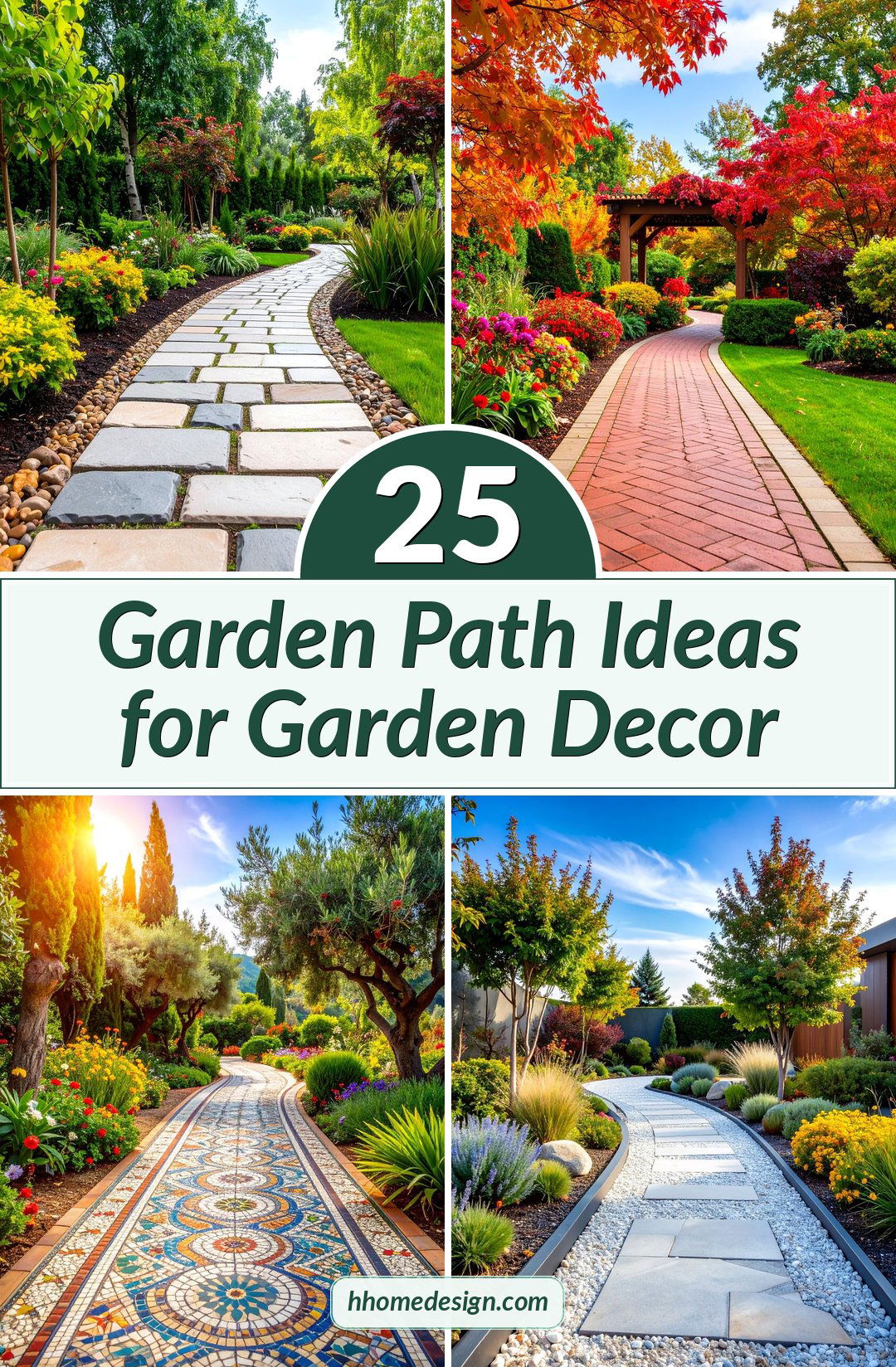 25 Garden Path Ideas for Garden Decor