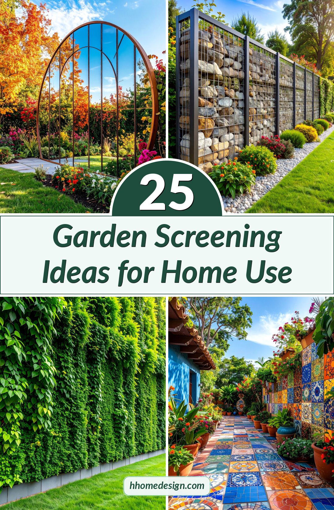 25 Garden Screening Ideas for Home Use