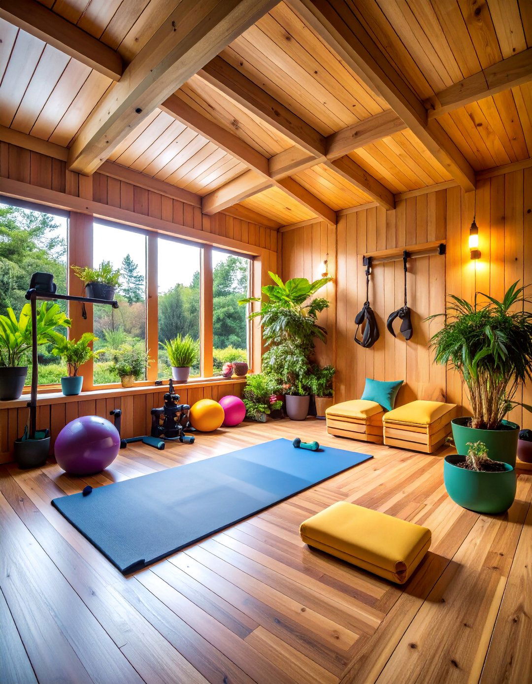 Garden Shed Gym Retreat - 25 Home Gym Ideas