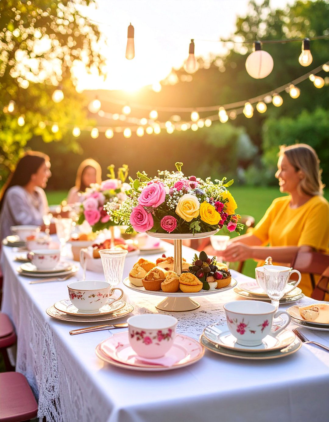 Garden Tea Party Graduation Brunch - 25 Graduation Party Ideas