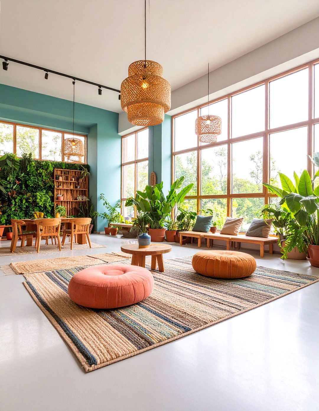 Garden Therapy Room with Indoor Greenhouse Feel - 25 Therapist Office Decor Ideas