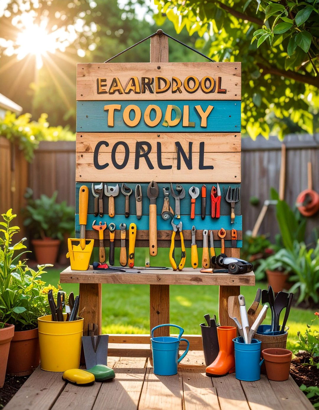 Garden Tool Comedy Signs for Practical Areas - 25 Funny Garden Sign Ideas
