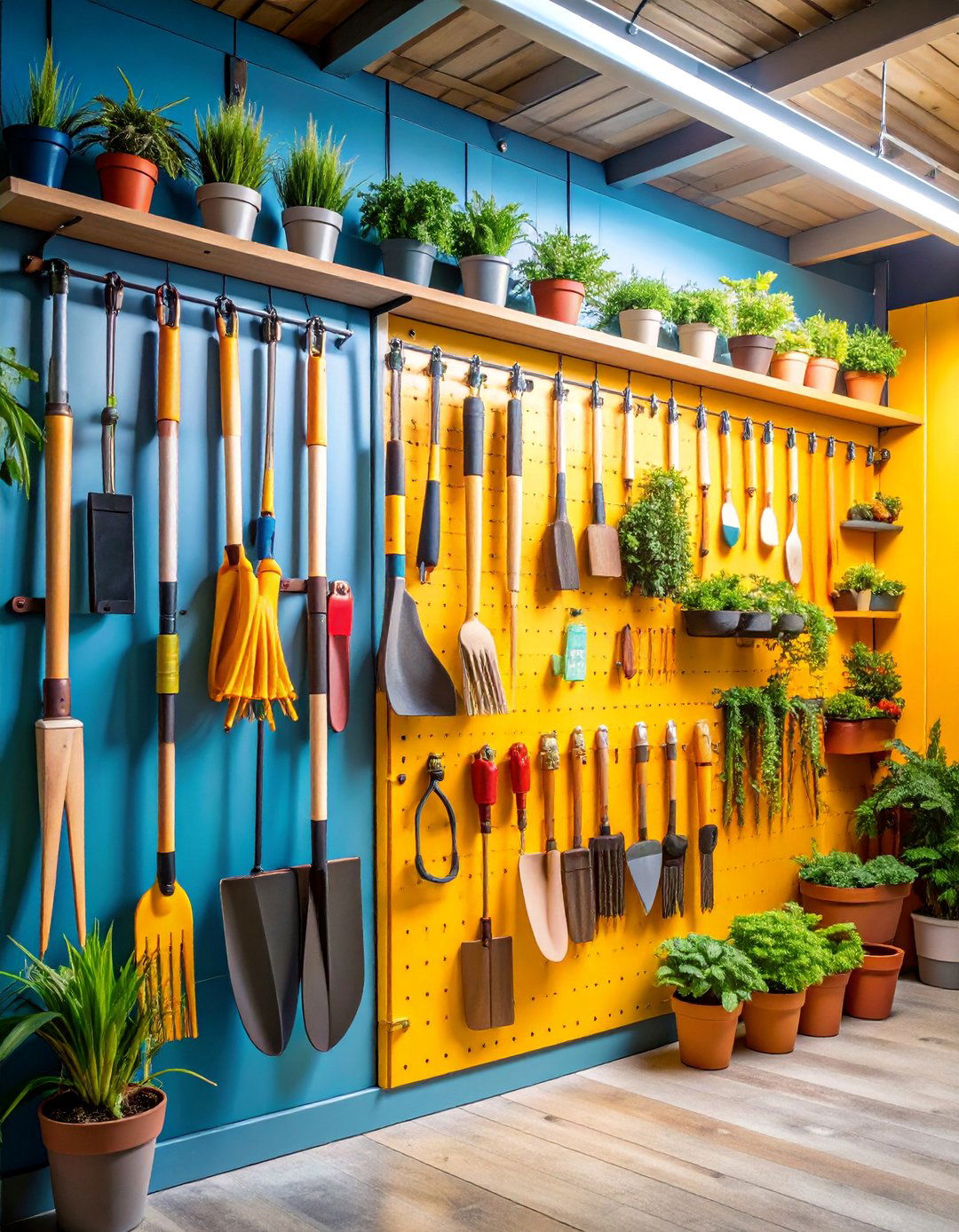 Garden Tool Organization Racks - 25 Garage Storage Ideas