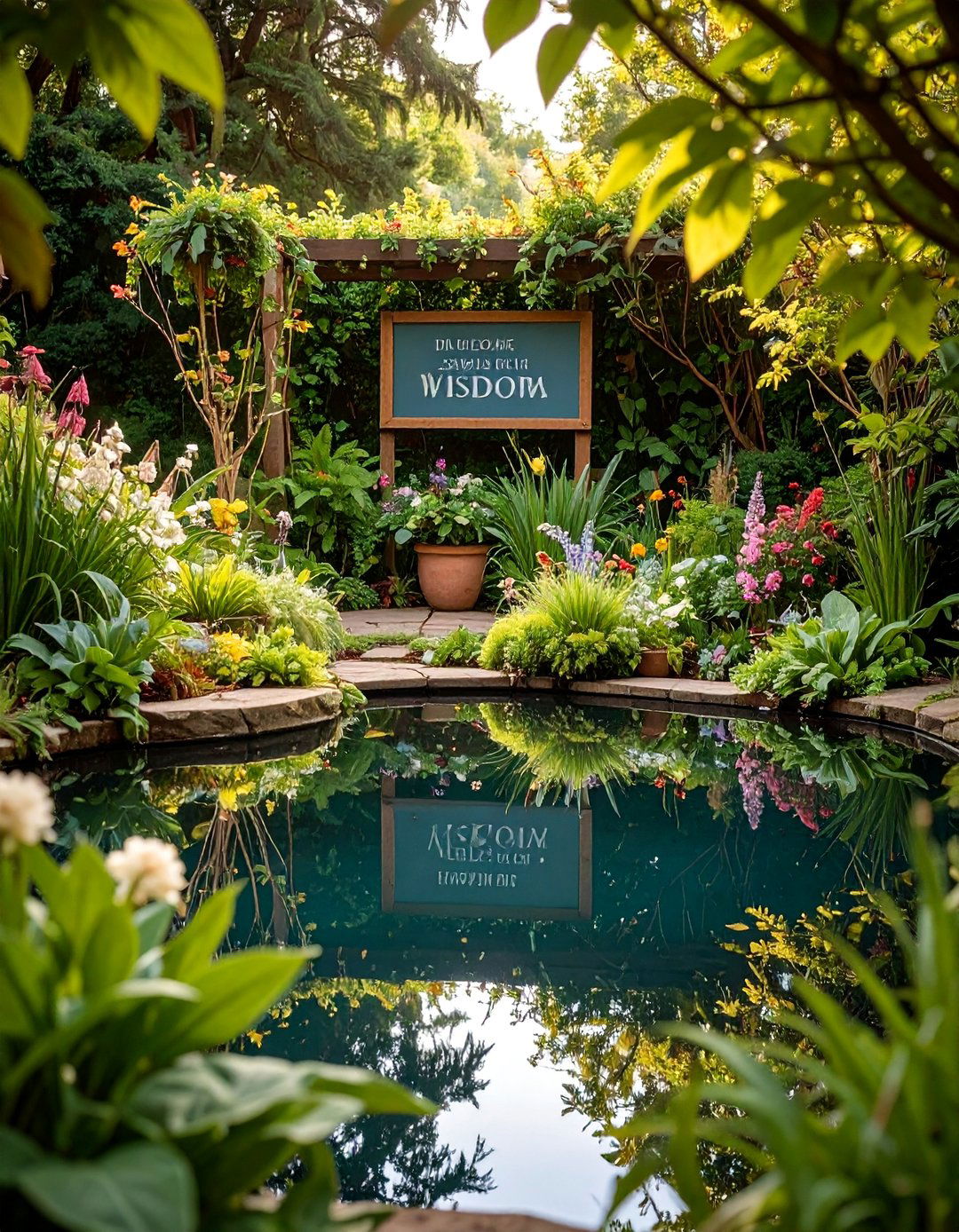 Garden Wisdom Quote Signs with Humorous Advice - 25 Funny Garden Sign Ideas