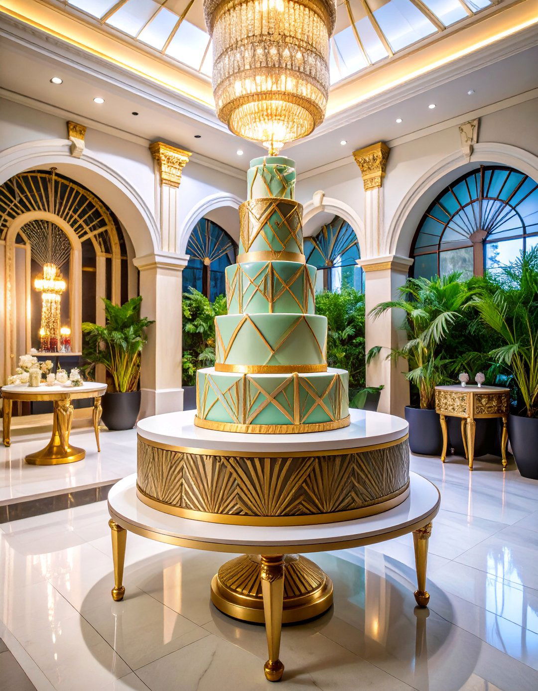 Gatsby Style Wedding Cake Design Theme - 25 Great Gatsby Wedding Ideas