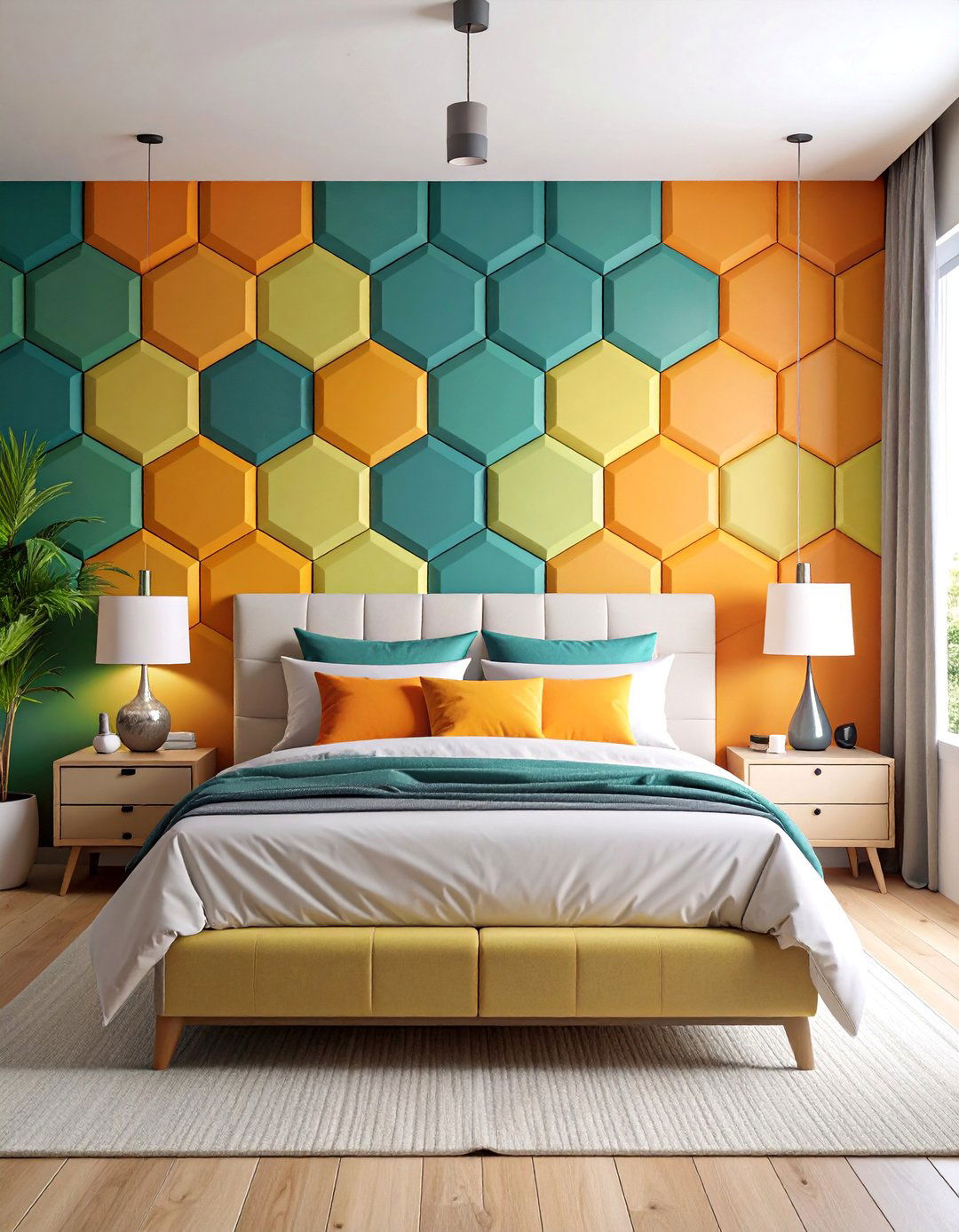 Geometric Pattern Relief - 25 Wall Texture Ideas