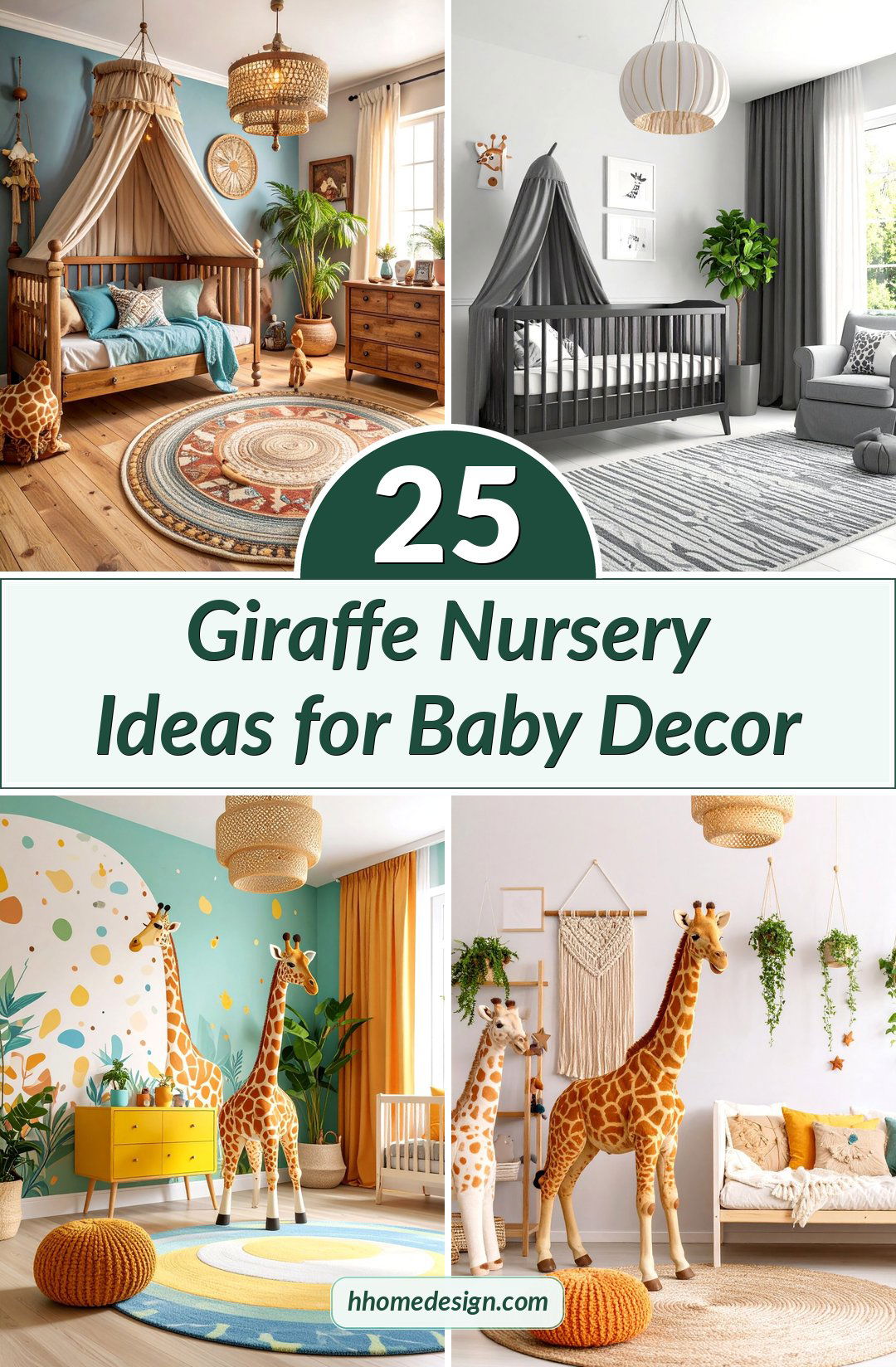 25 Giraffe Nursery Ideas for Baby Decor