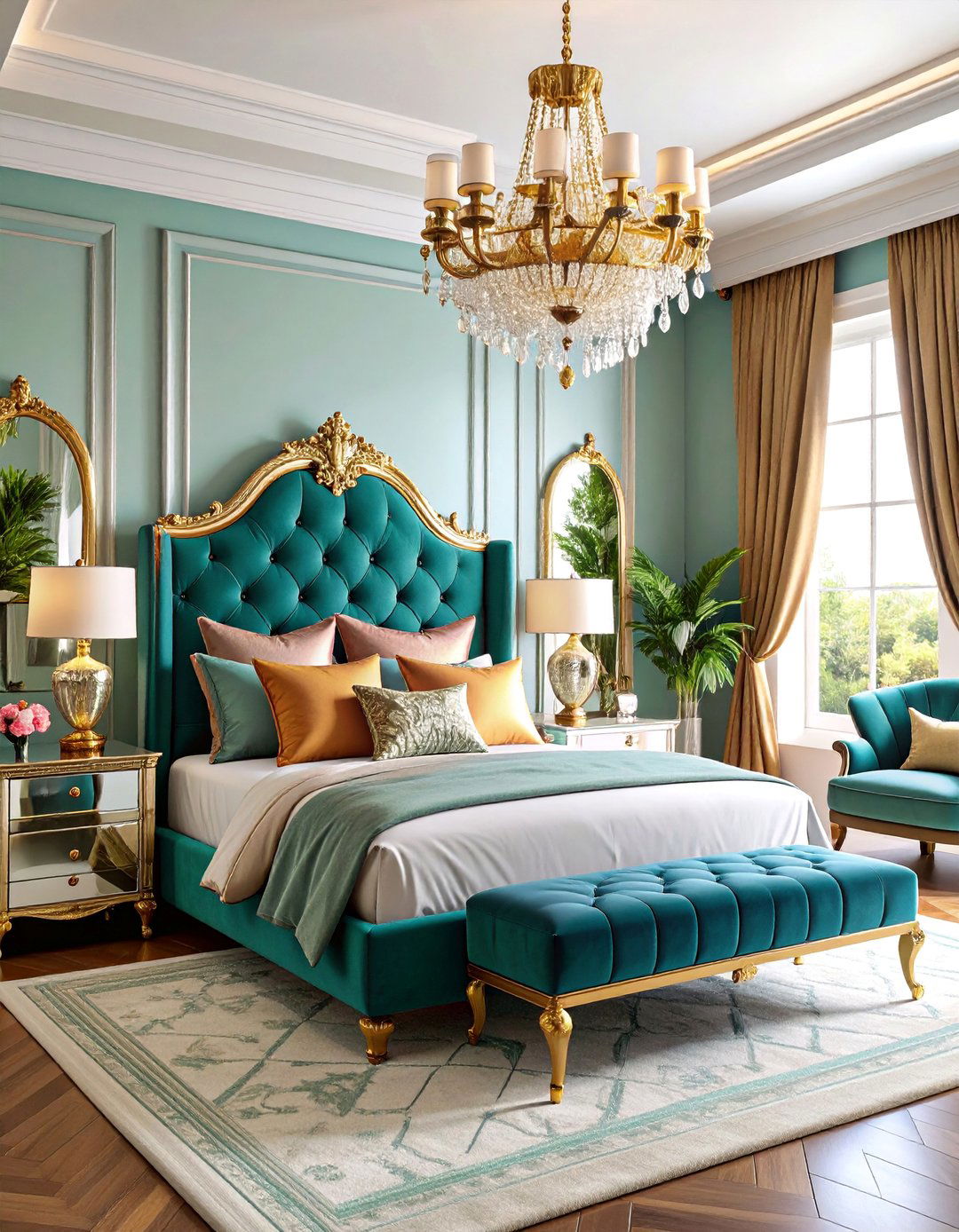 Glamorous Eclectic Diva Bedroom - 25 Eclectic Bedroom Ideas