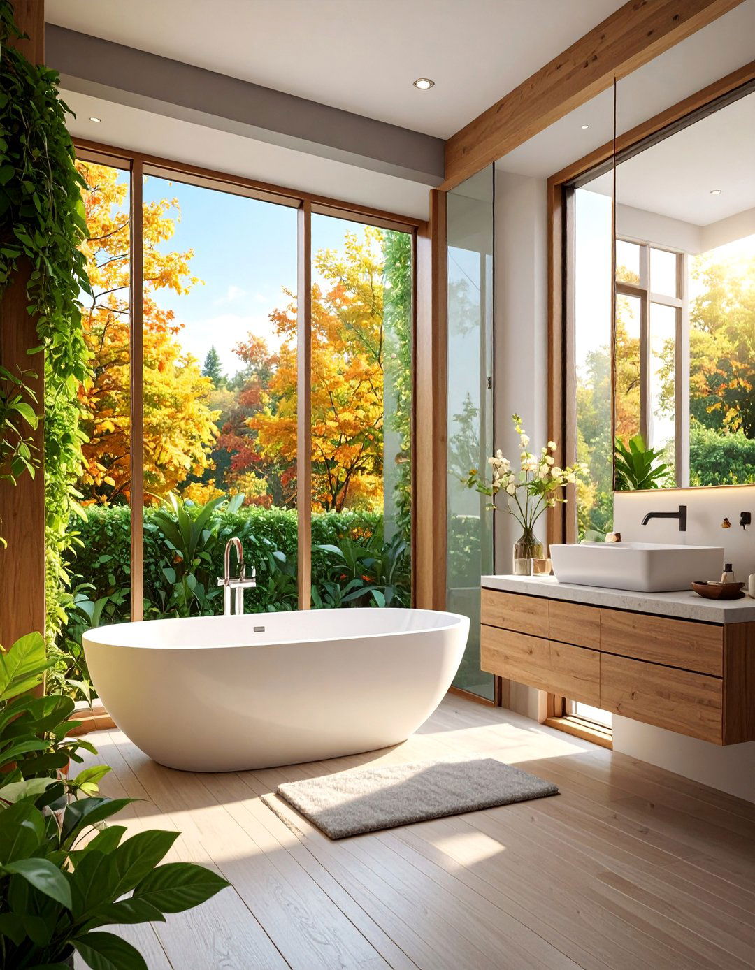 Glass Panel Window Trim - 25 Modern Window Trim Ideas