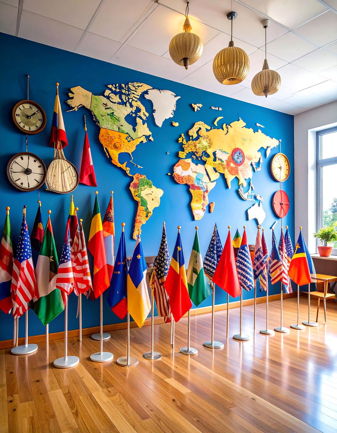 Global Cultural Learning Hub - 25 Homeschool Room Ideas