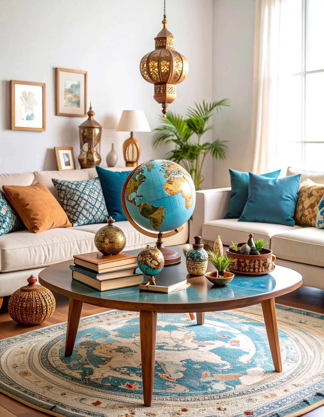Global Travel Memory Lane - 25 Coffee Table Centerpiece Ideas