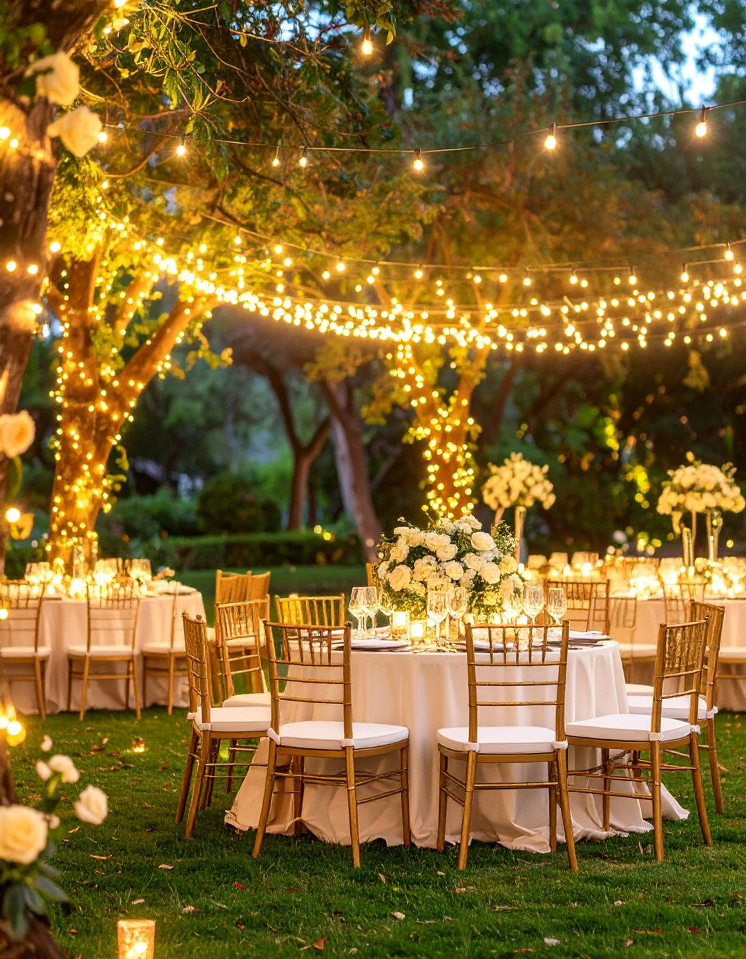 Golden Glamour Garden Party