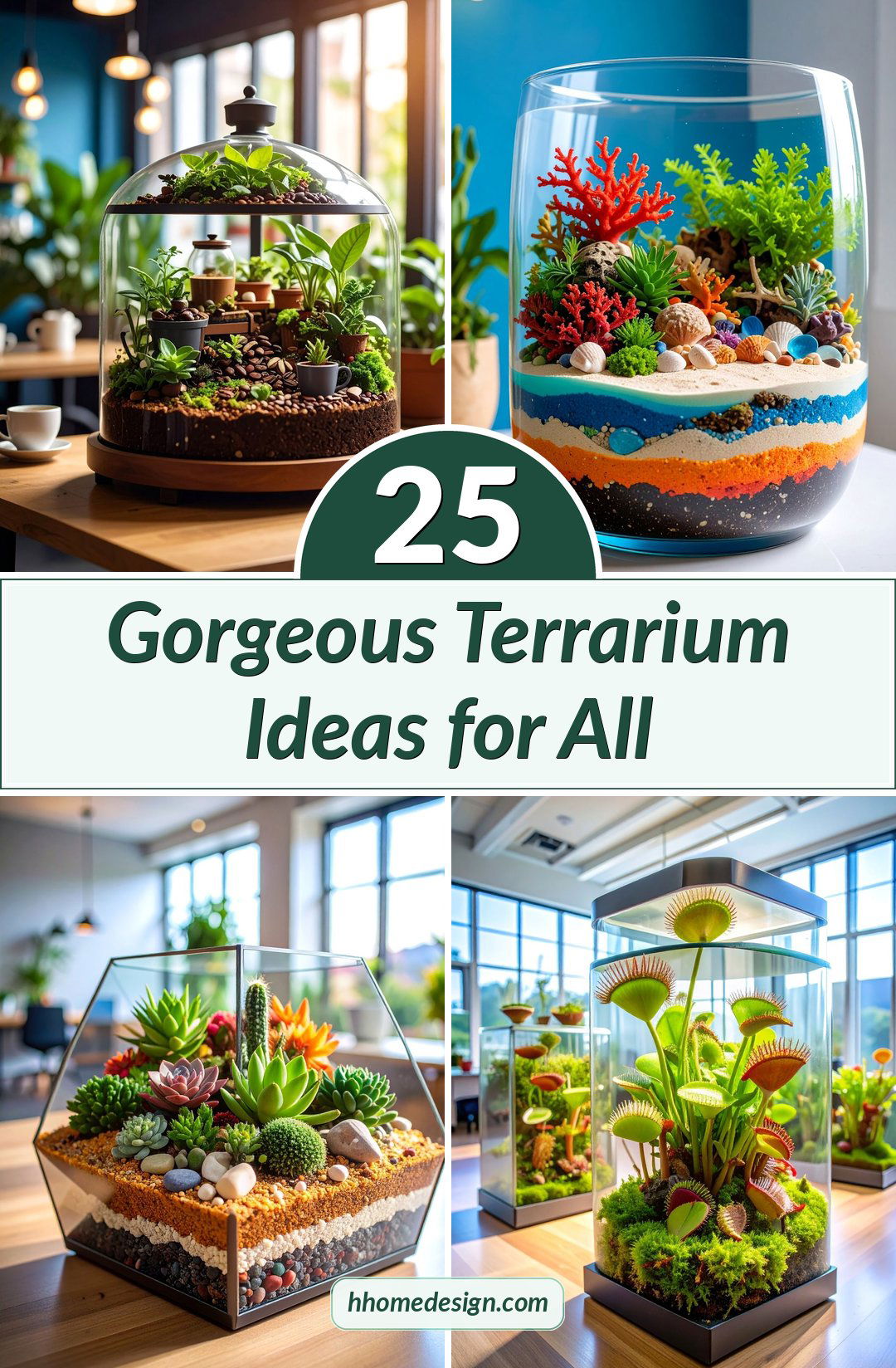 25 Gorgeous Terrarium Ideas for All