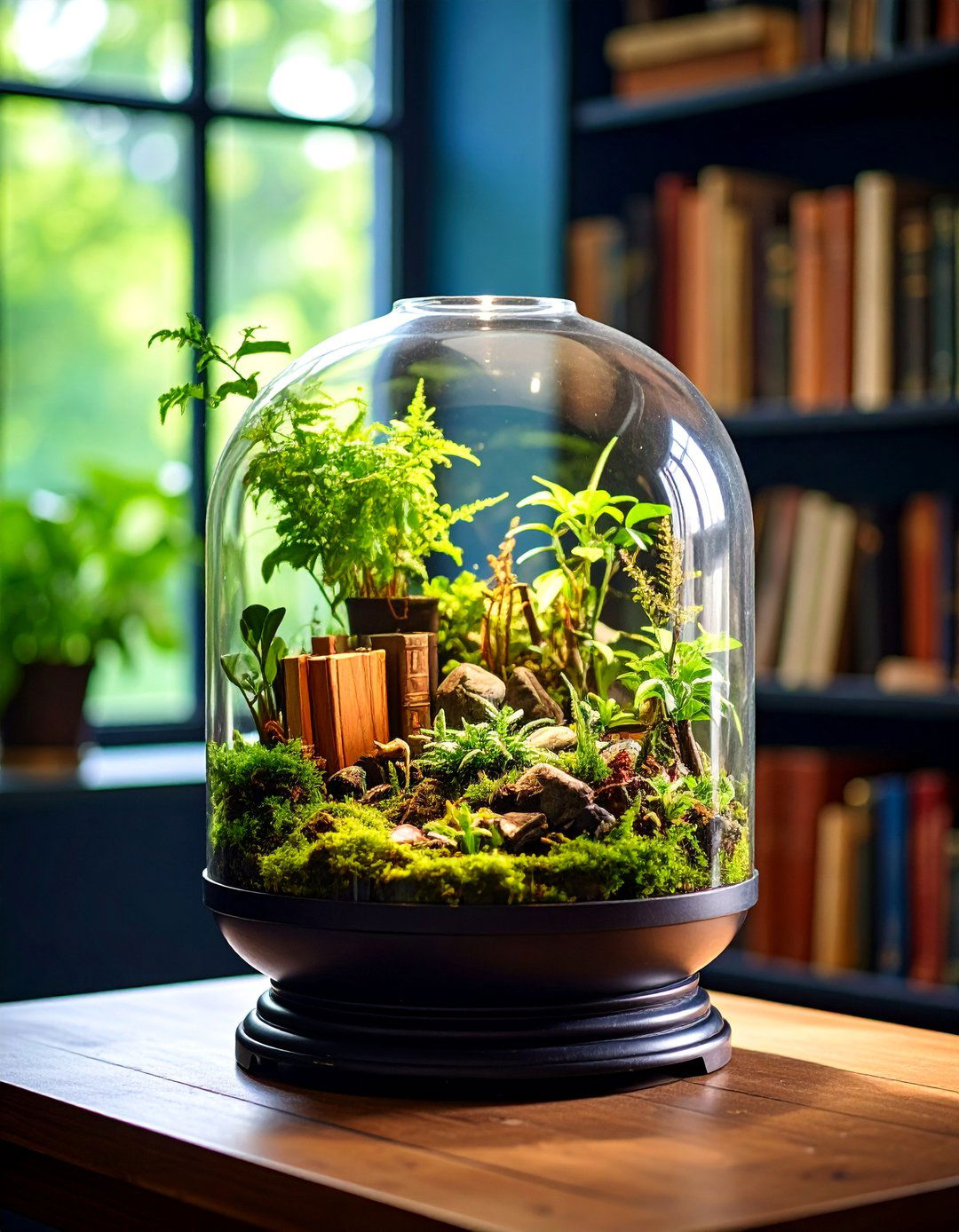 Gothic Dark Academia Terrarium - 25 Terrarium Ideas