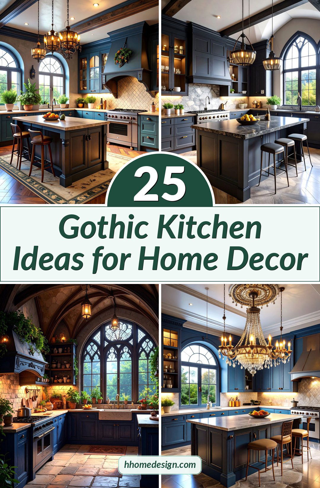 25 Gothic Kitchen Ideas for Home Decor