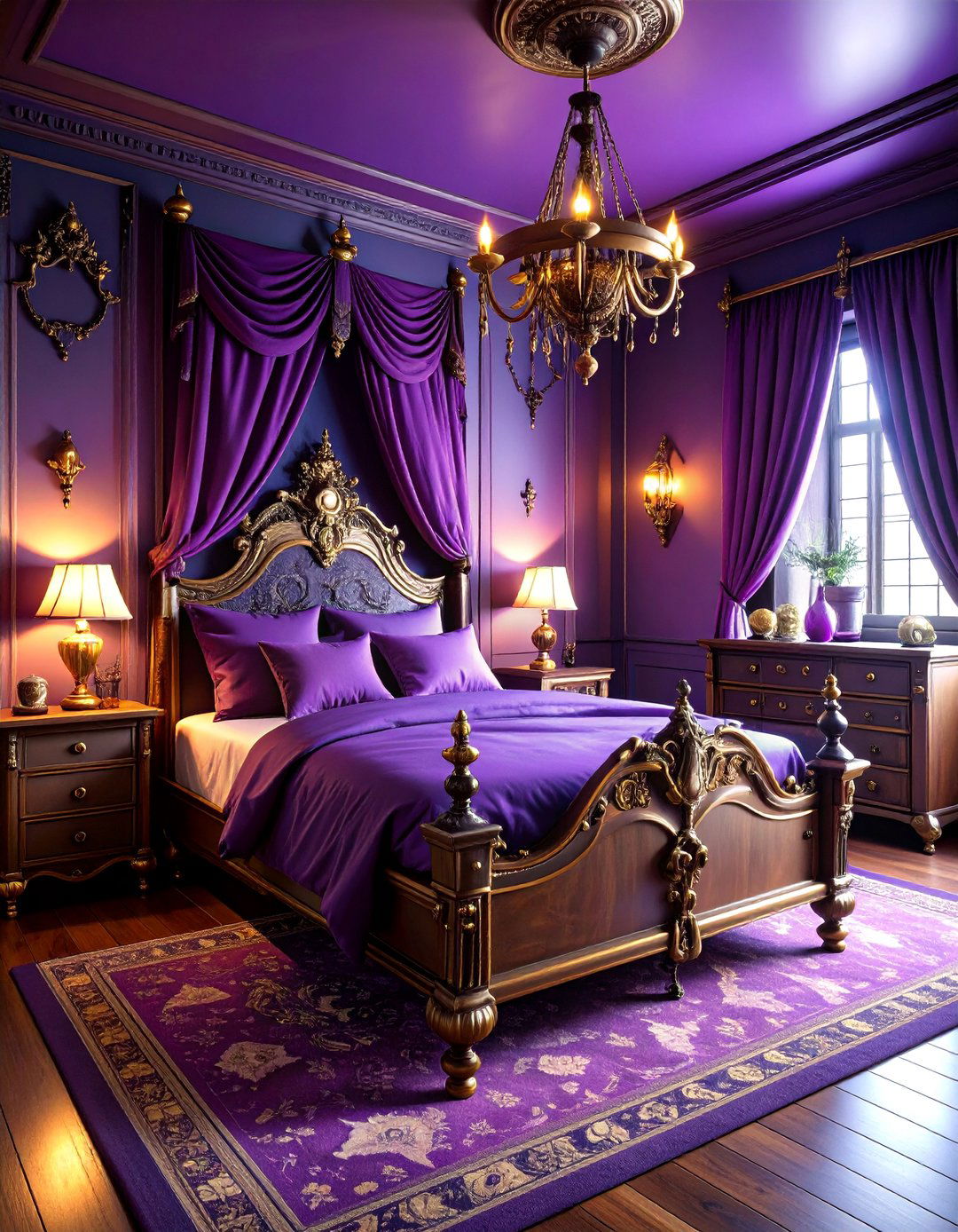 Gothic Pirate Mystery Bedroom - 25 Pirate-themed Bedroom Ideas