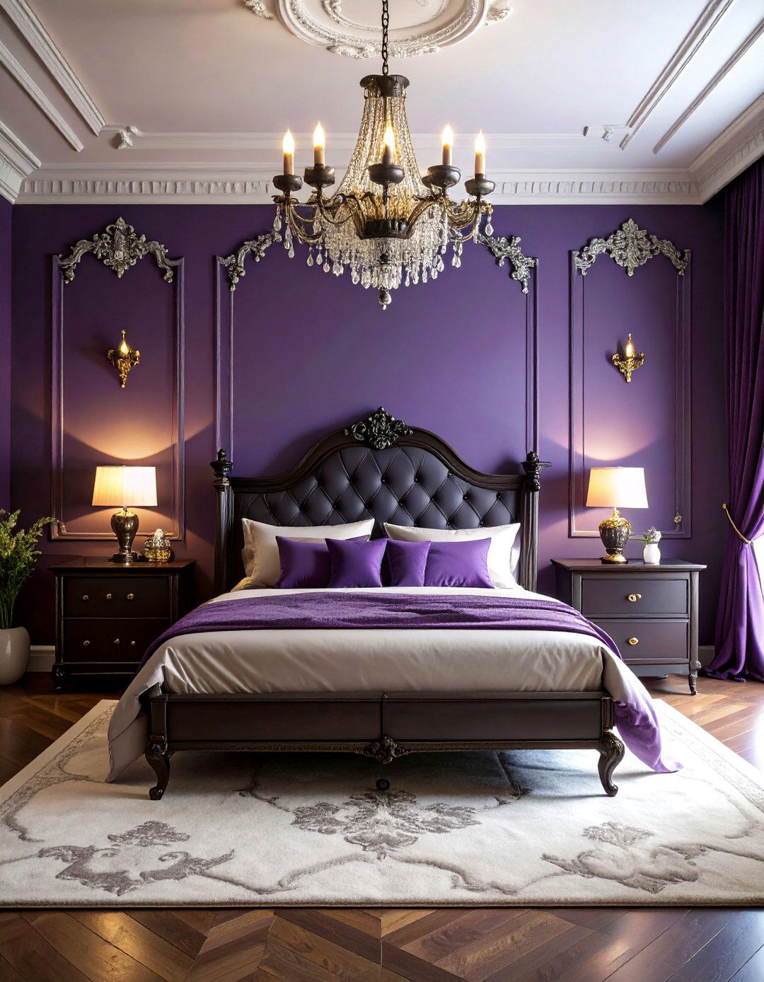 Gothic Romance Cloud Drama - 25 Cloud Themed Bedroom Ideas