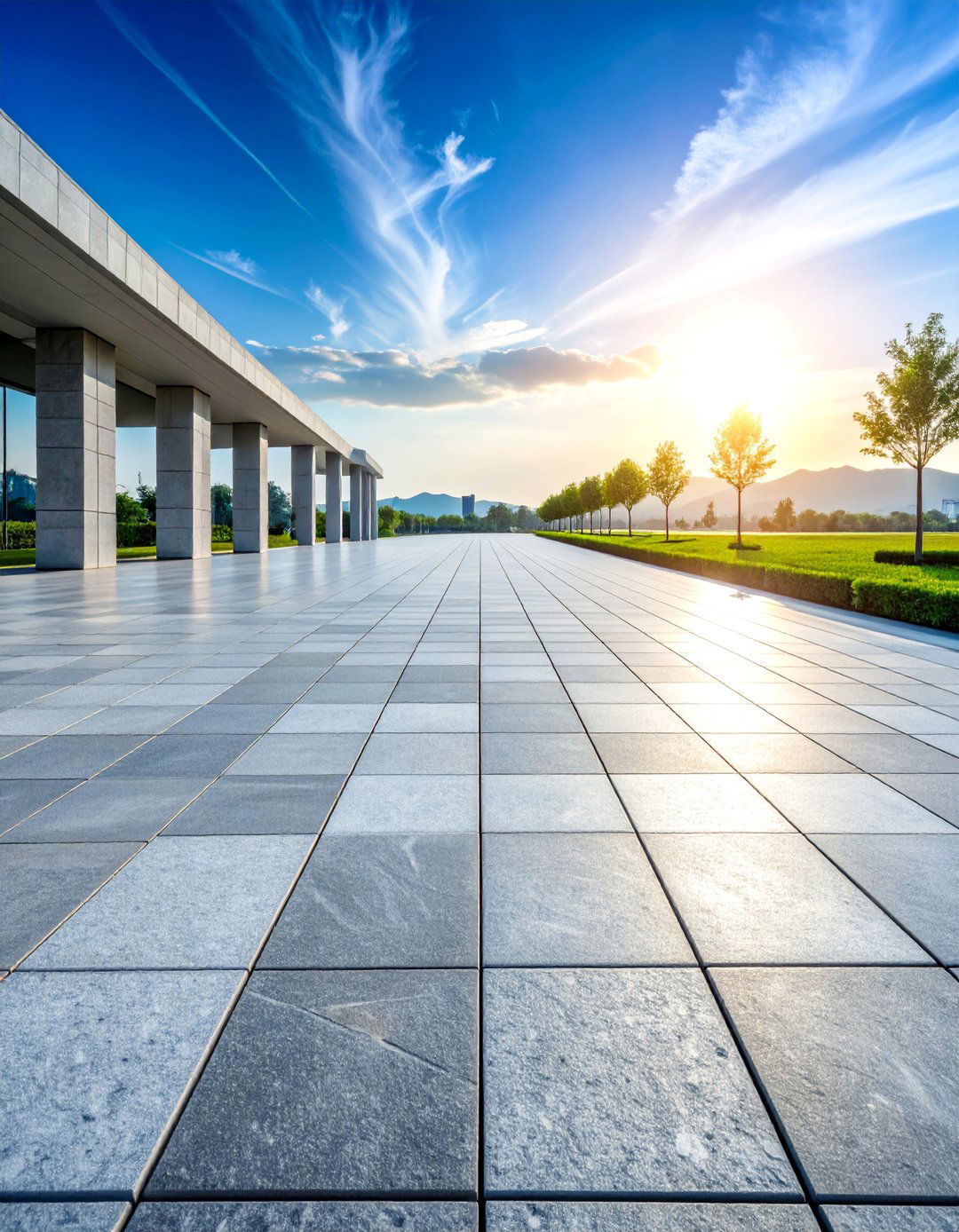 Granite Block Commercial Grade - 25 Rock Walkway Ideas
