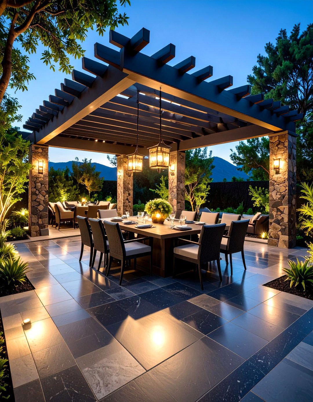 Granite Tile Pergola Luxury - 25 Pergola Flooring Ideas
