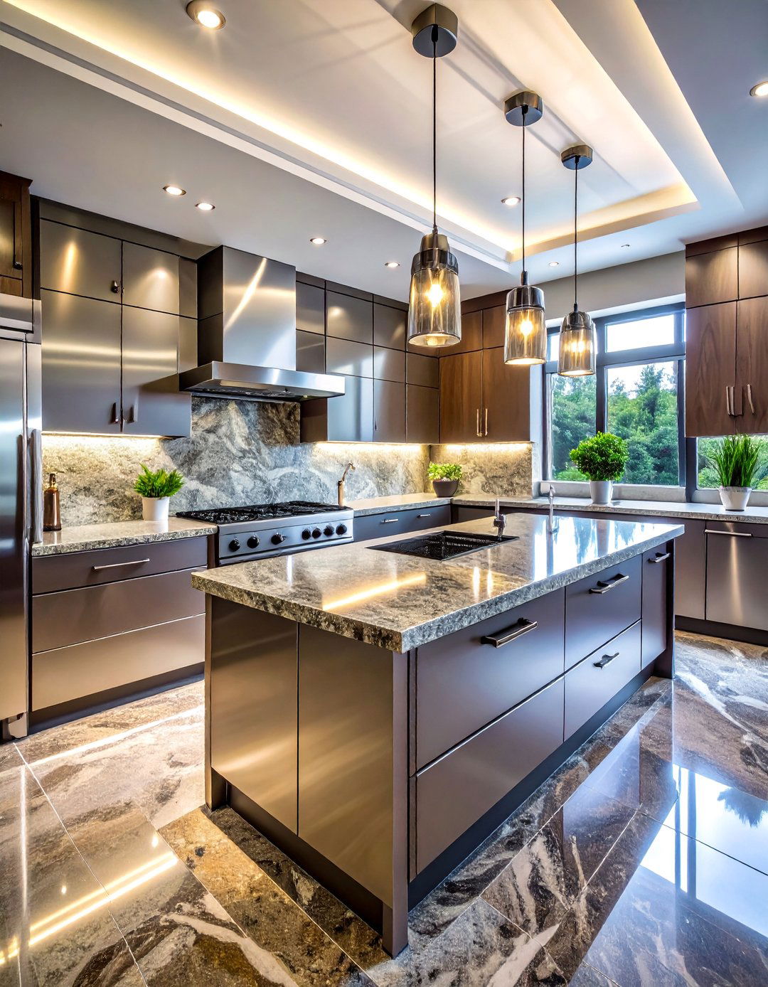 25 Granite Kitchen Countertop Ideas for Chic Durability