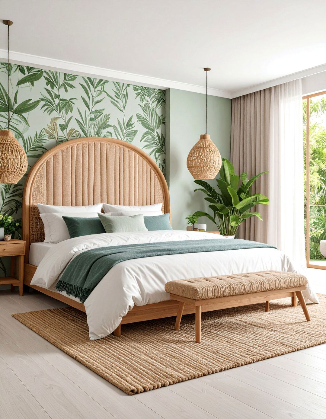 Grasscloth Natural Texture - 25 Wallpaper Ideas