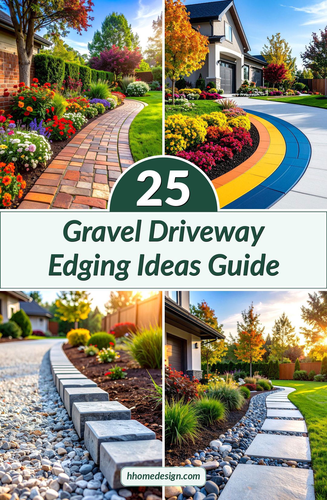 25 Gravel Driveway Edging Ideas Guide