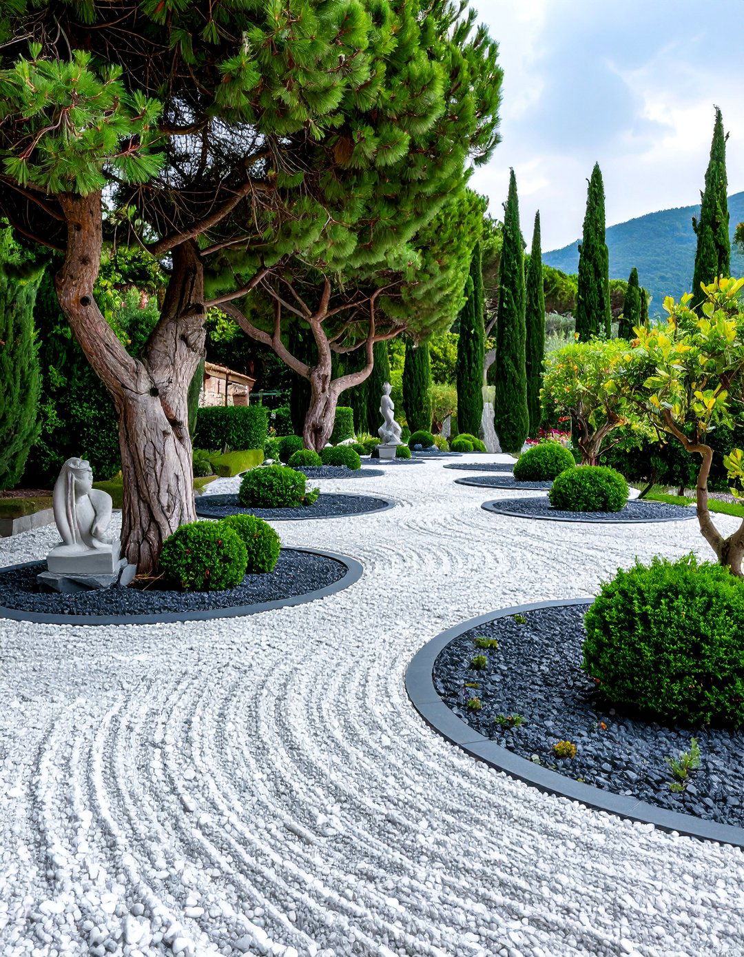 Gravel Garden Sculpture Walk - 25 Gravel Garden Ideas