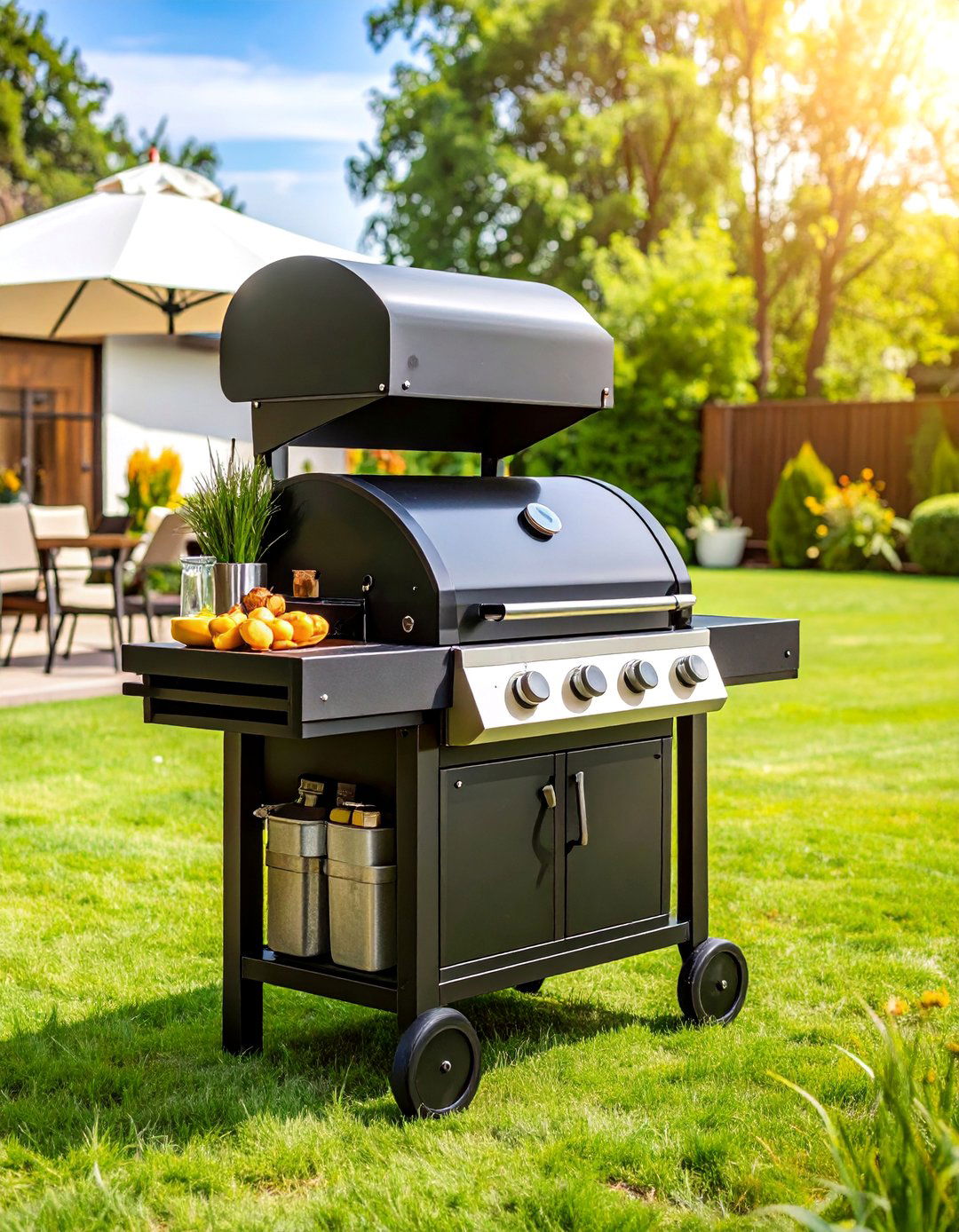 Gravity Fed Charcoal BBQ Pit - 25 Bbq Pit Ideas