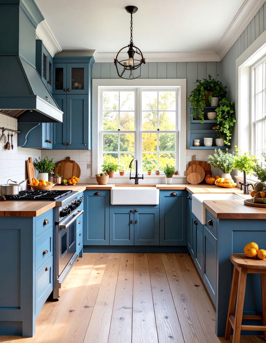 Gray Cottage Kitchen with Beadboard Backsplash and Vintage Details - 25 Gray Kitchens