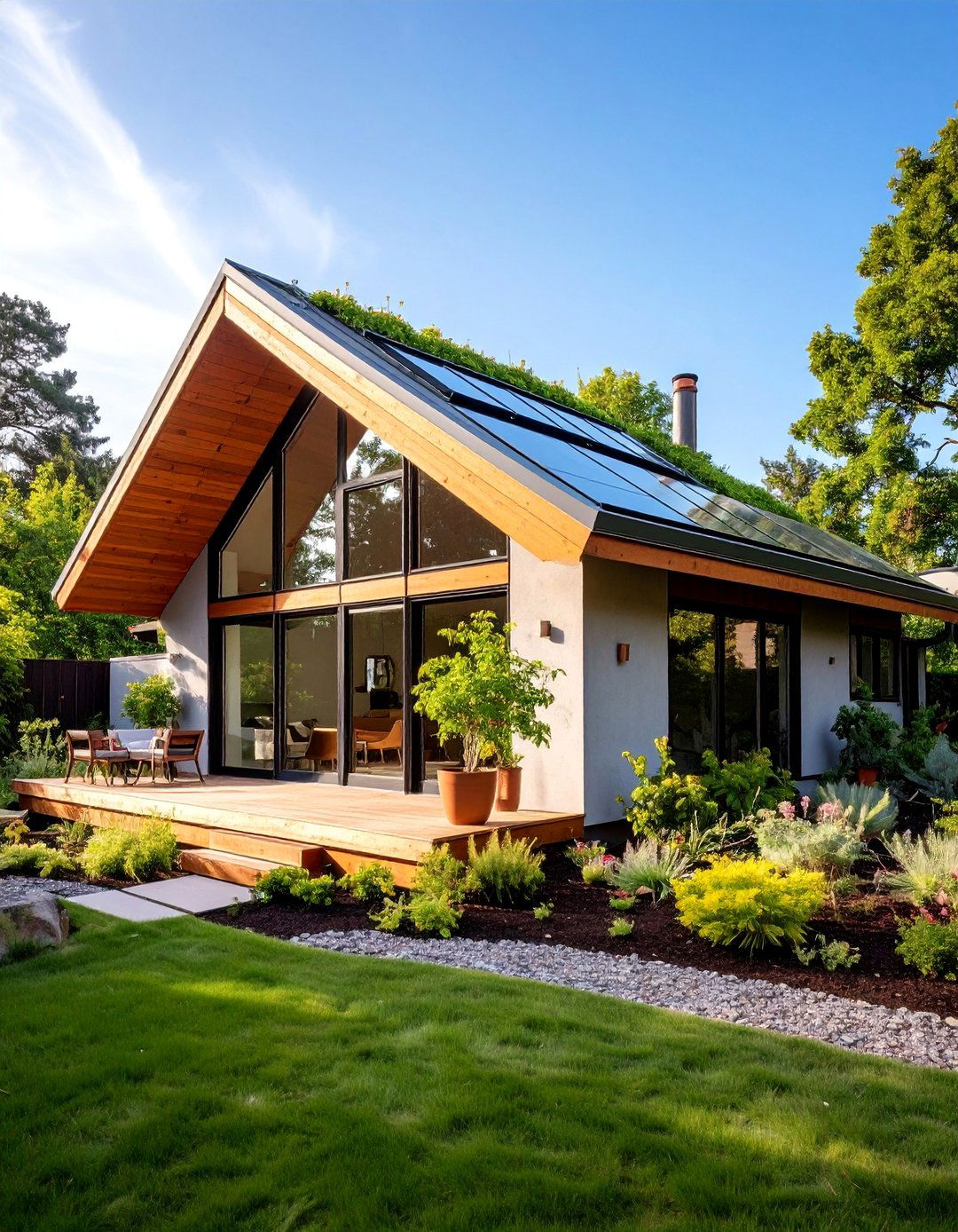 Green Roof Mid Century Modern Exterior - 25 Mid-Century Modern Exterior Home Ideas